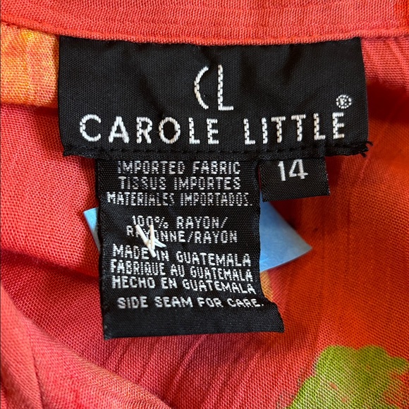 Vintage Carole Little blouse - Size 14 - Picture 5 of 5